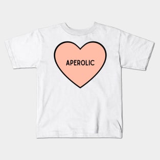 I Love Spritz Heart Shape Kids T-Shirt